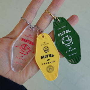Motel Keychain Transparent - Studio Mumm