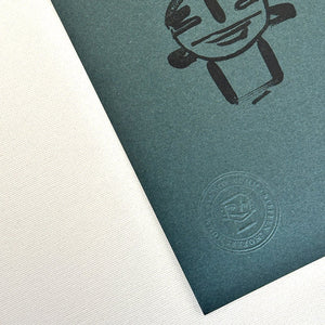 "writing without letters" Siebdruck Edition - Studio Mumm
